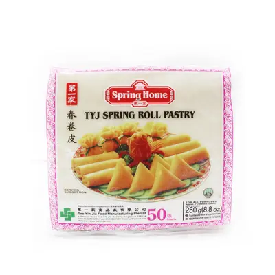 Spring Home Tyj Spring Roll Pastry (No Egg) 5" 250g
