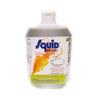 Squid Fish Sauce 4.5L