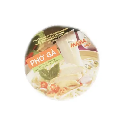 Mama Pho Ga Rice Noodle Chicken Flavour Bowl 65g