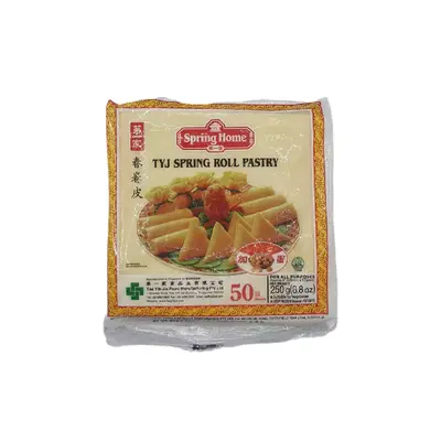 Spring Home Tyj Spring Roll Pastry (With Egg) 5" 250g