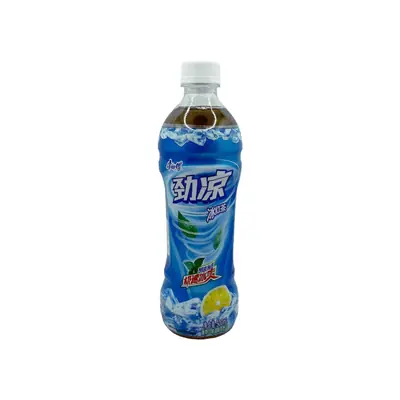 Kang Shi Fu Black Ice Tea Mint Flavour (Blue) 500ml