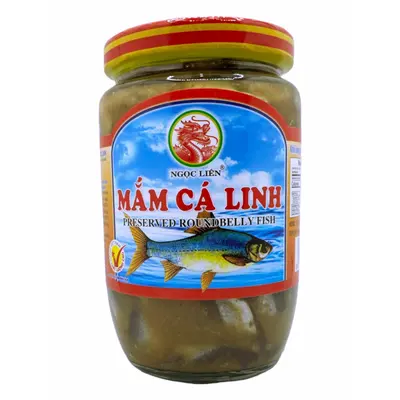 Ngoc Lien Mam Ca Linh Preserved Roundbelly Fish 430g