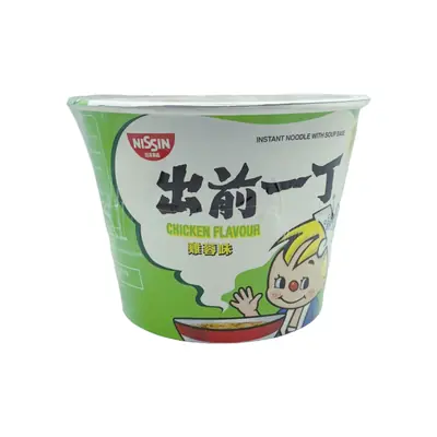Nissin Artificial Chicken Flv Bowl Noodles 118g