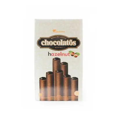 Garudafood Chocolatos Wafer Roll Hazelnut 20X16g