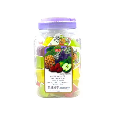 Chun Shing Fruity Coconut Jelly Assorted 1.5kg