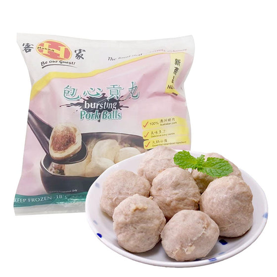 Viên Thịt Heo Hakka (Bursting Pork Balls) 450 g – mọng nước, ngon lẩu & hầm