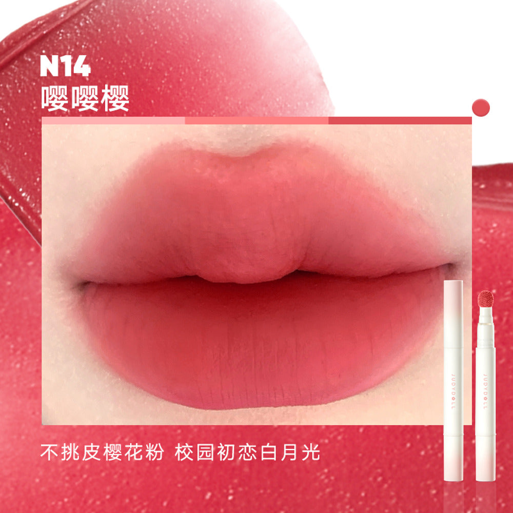 Judydoll-Lip-Powder-Cream-2.6-ml-–-Soft‑Matte-Cushion-Lip-Mousse,-4-Shades-1