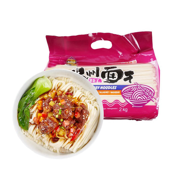 Mì khô Ôn Châu Tuxiaoyang 2 kg – sợi rộng, dai ngon