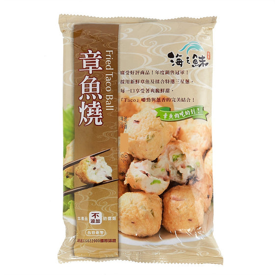 Takoyaki Sea's Flavour 250 g – viên bạch tuộc chiên giòn Nhật Bản
