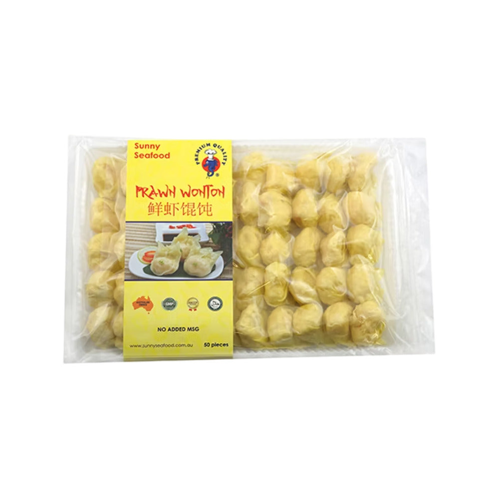 Sunny-Seafood-Vietnamese-Fresh-Prawn-Wontons---50-Pieces,-1kg-1