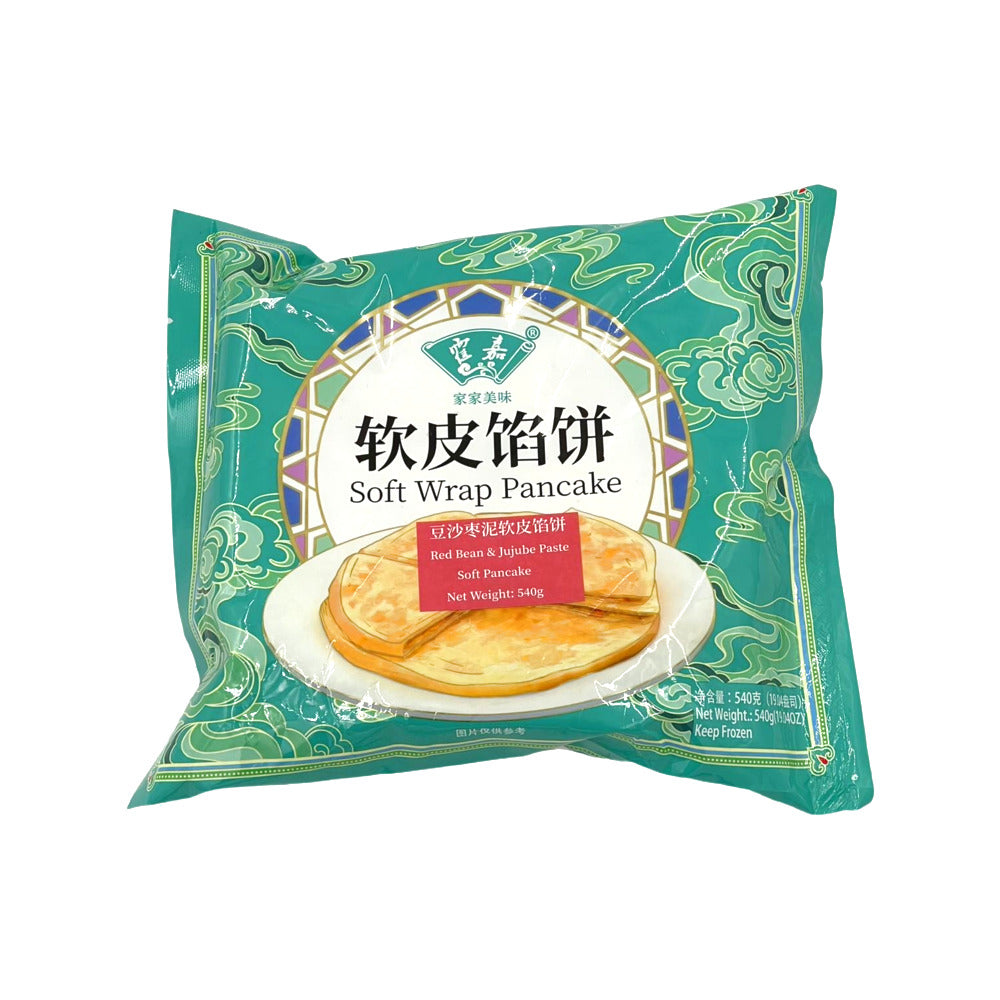 huojia-frozen-soft-wrap-panccakes-with-red-bean-jujube-paste-540g-1