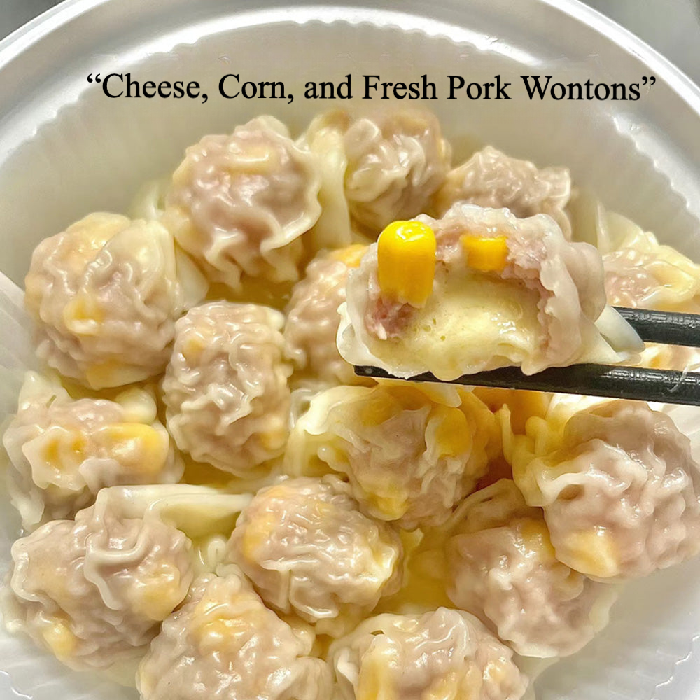 Dollar's Kitchen Handmade Cheese Corn Pork Wontons - 15pcs, 220g