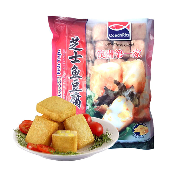 OceanRia Frozen Cheese Fish Tofu - 450g