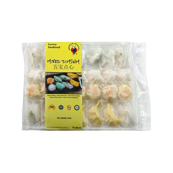 Sunny Seafood Mixed Vietnamese Dim Sum - Five Treasure Variety, 28pcs (840g)