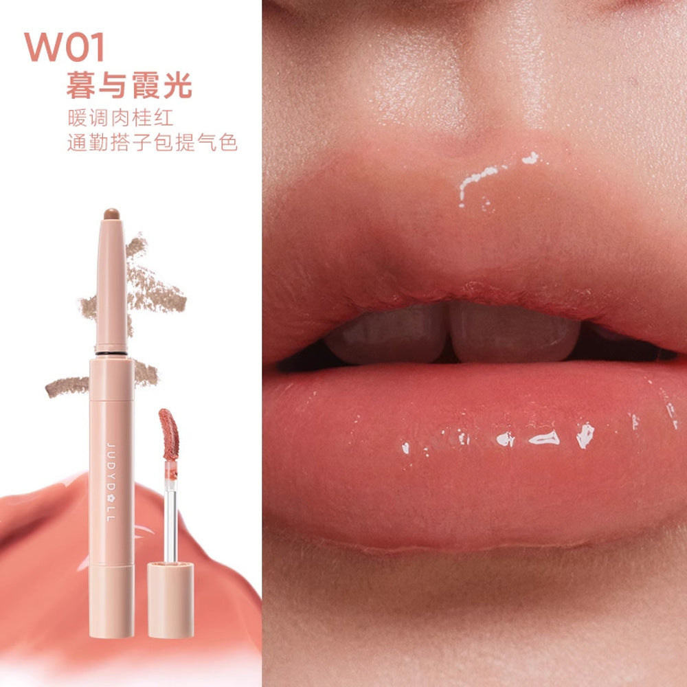 Judydoll-Dual-Ended-Lip-Gloss-&-Lip-Crayon-2.5-g-–-4-Shades---Non-Sticky-High-Shine-2-in-1-1