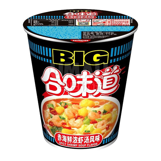 Mì Ăn Liền Nissin Cup Noodles Big Vị Tôm Cay 112 g – mì ly tôm cay nồng