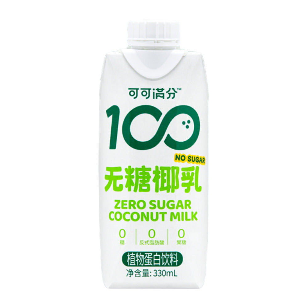 Coco-100-Zero-Sugar-Coconut-Milk-330ml---Unsweetened-Dairy-Free-Plant-Based-Drink-1