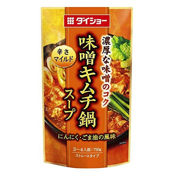 Daisho Miso Kimchi Hot Pot Soup Base - 750g