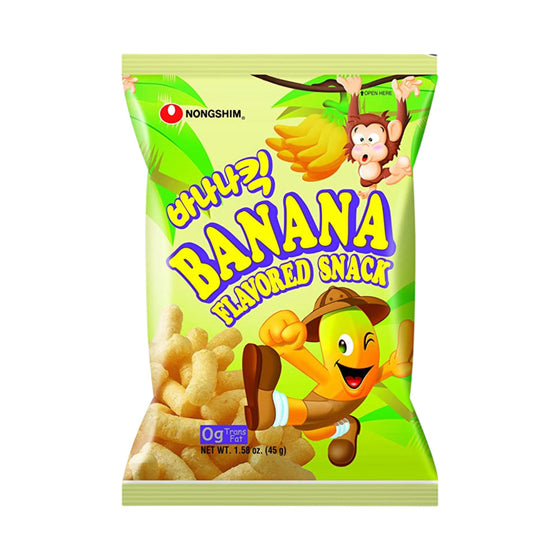 Nongshim Banana Kick Banana Flavoured Snack 45g