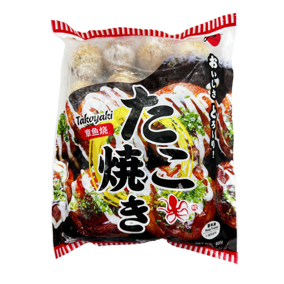 Takoyaki (Bánh Bạch Tuộc) Jun 400 g – snack bánh bạch tuộc Nhật giòn ngon