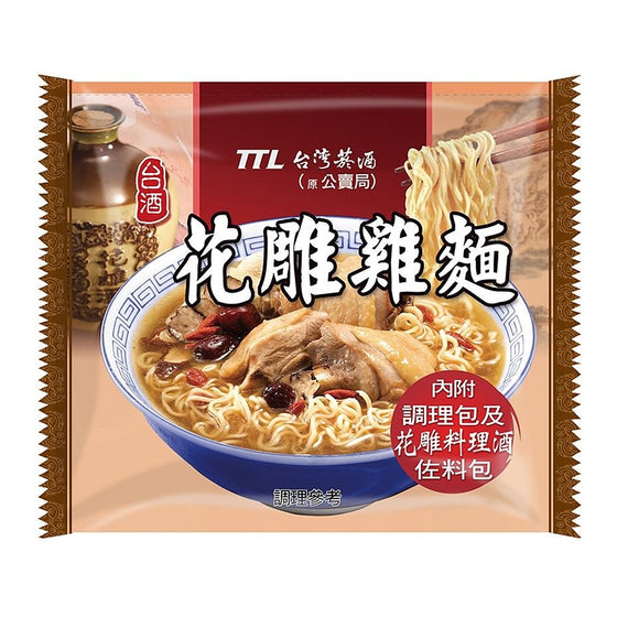 Mì Gà Hoa Điêu TTL 200 g – mì gà hầm rượu Shaoxing thơm ngon