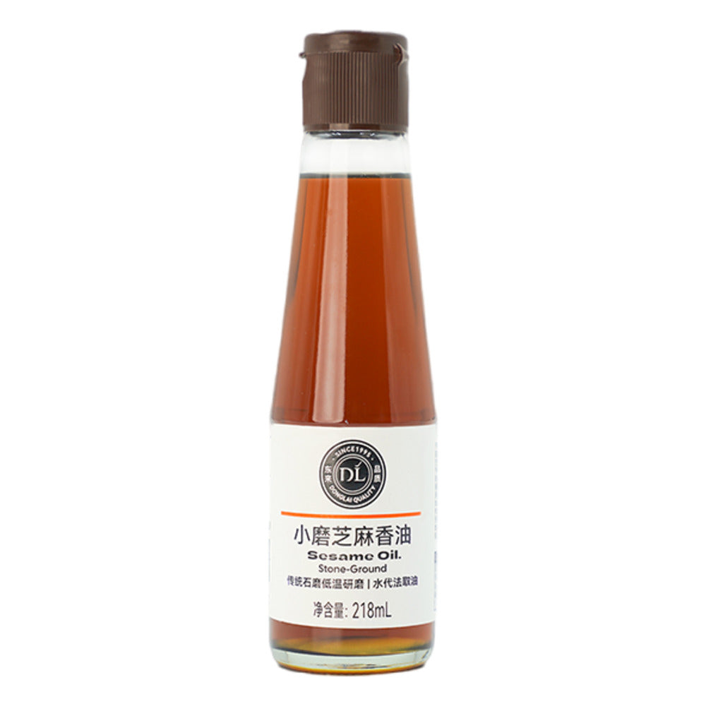 DL-Stone-Ground-Sesame-Oil-218ml-–-Traditional-Small-Batch-Aromatic-Cooking-Oil-1
