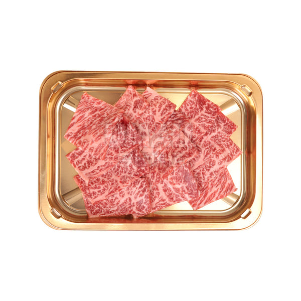 Wagyu Chuck Tail Flap (Zabuton) M9+ – Yakiniku/BBQ Slices 150g