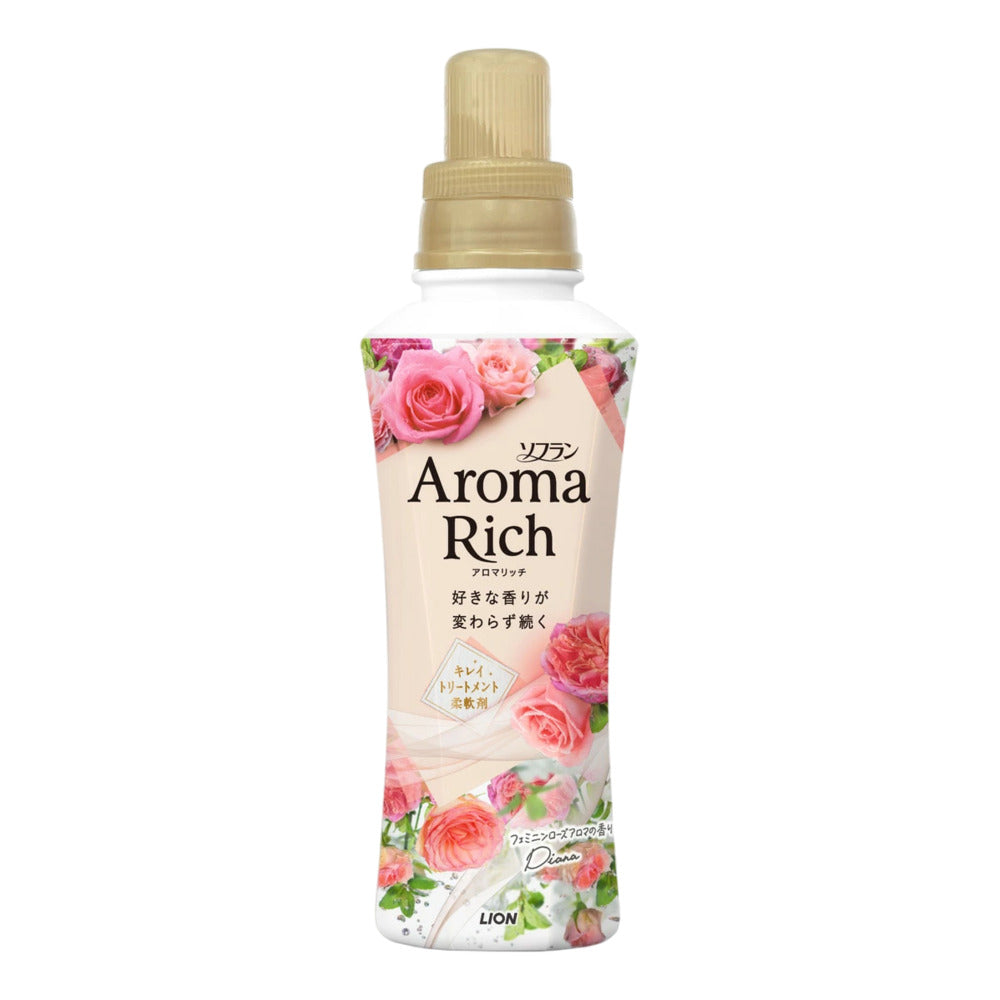 Lion-Soflan-Aroma-Rich-Fabric-Softener-–-Elegant-Rose-(Light-Pink-Bottle)-480ml-1