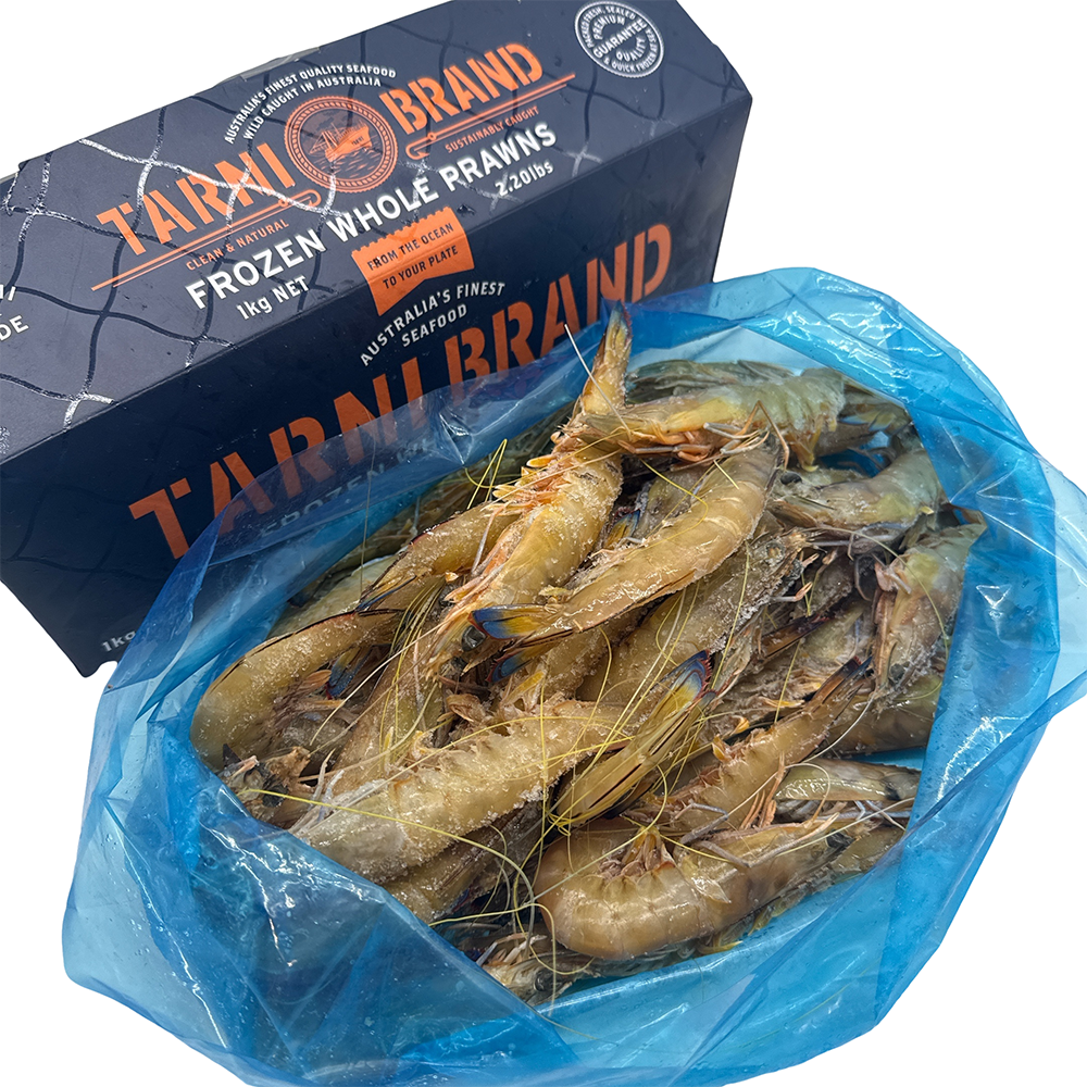 Tarni Brand Sashimi Grade King Raw Prawn Size 16/20 (Whole Box) - 1kg