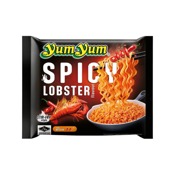 YumYum Spicy Lobster Stir-Fry Noodles 100g