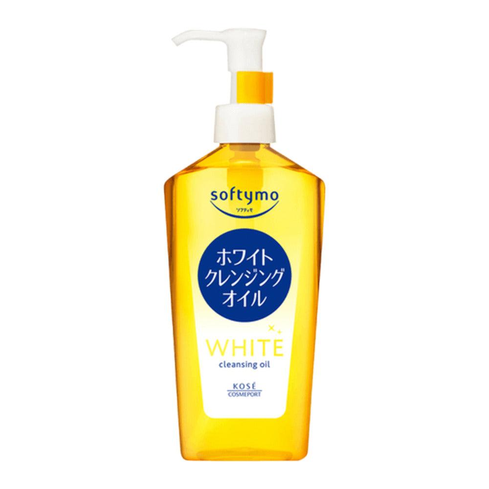 Kose-Cosmeport-Softymo-White-Cleansing-Oil-240ml-–-Brightening-&-Moisturising-Makeup-Remover-1