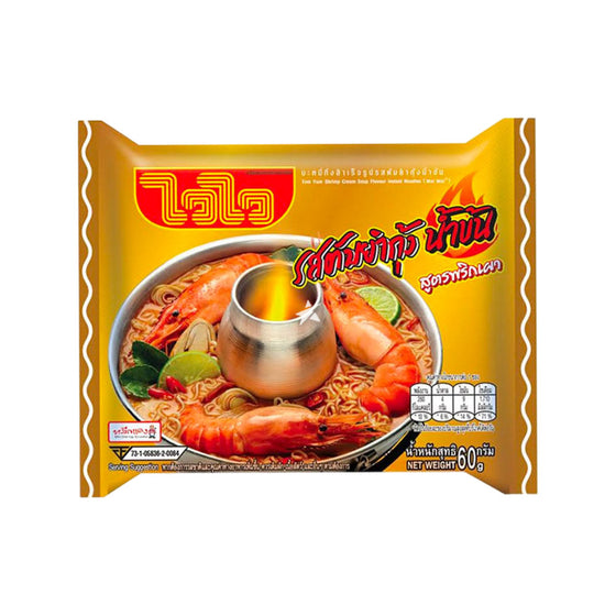 Wai Wai Tom Yum Prawn Flavour Instant Noodles 60g