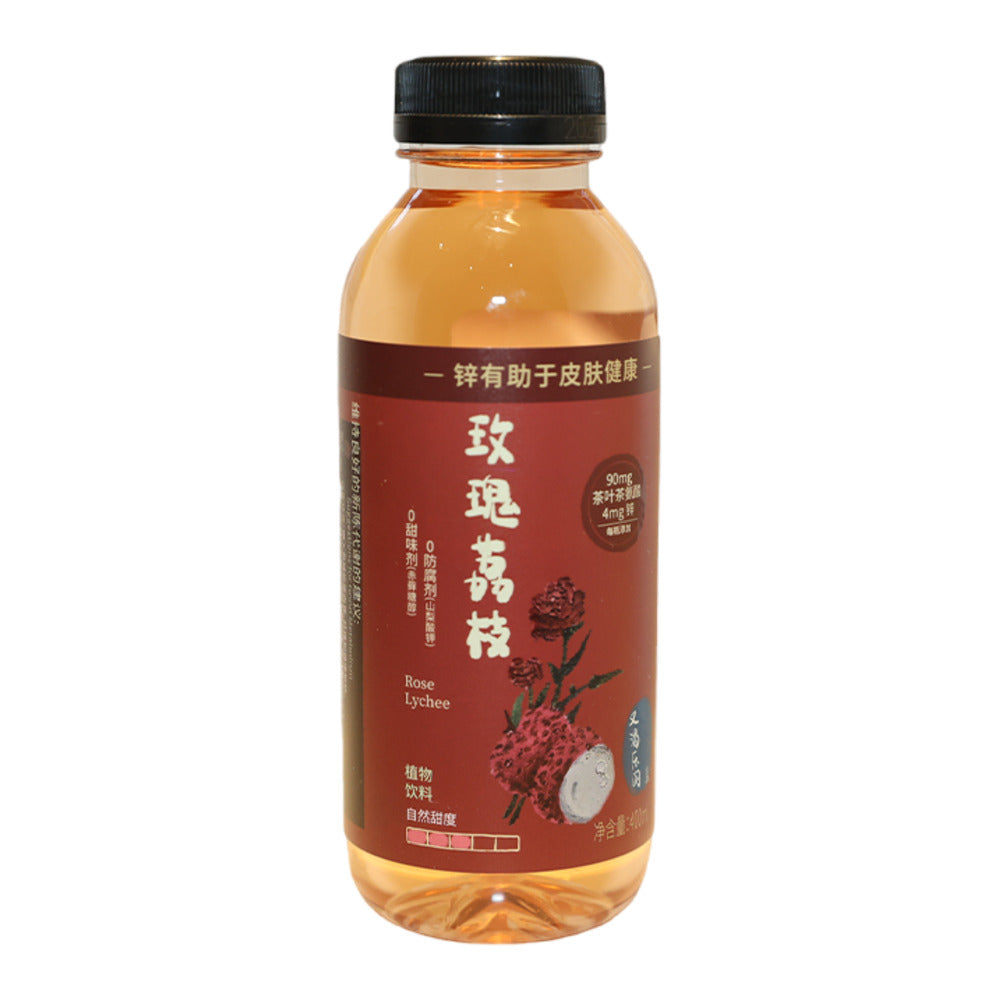 Youke-Paradise-Rose-Lychee-Infused-Water-400ml-–-Sugar-Free-Floral-Fruit-Drink-1