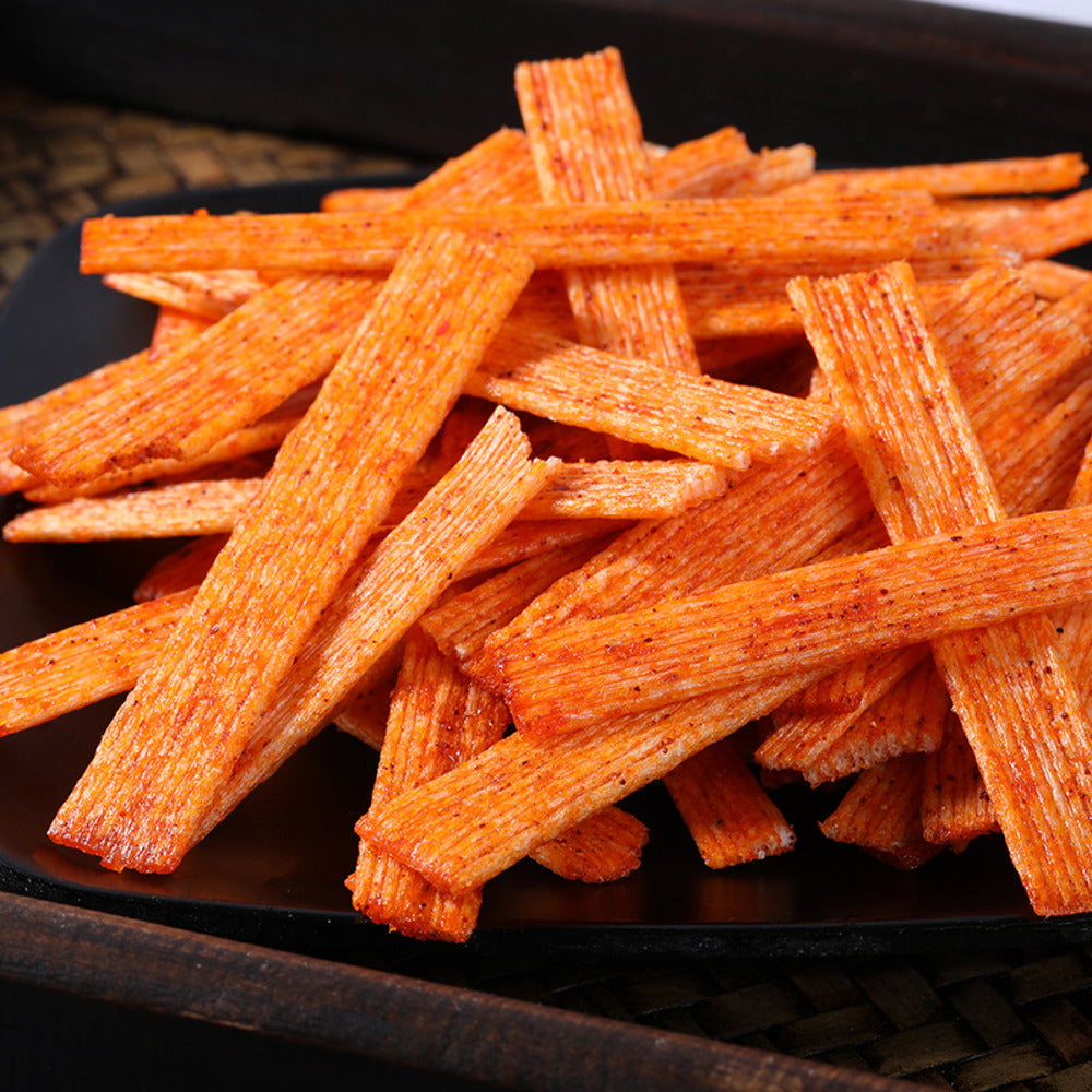 Xian-Ge-Spicy-Crispy-Strips-58g---Chinese-Latiao-Snack-2