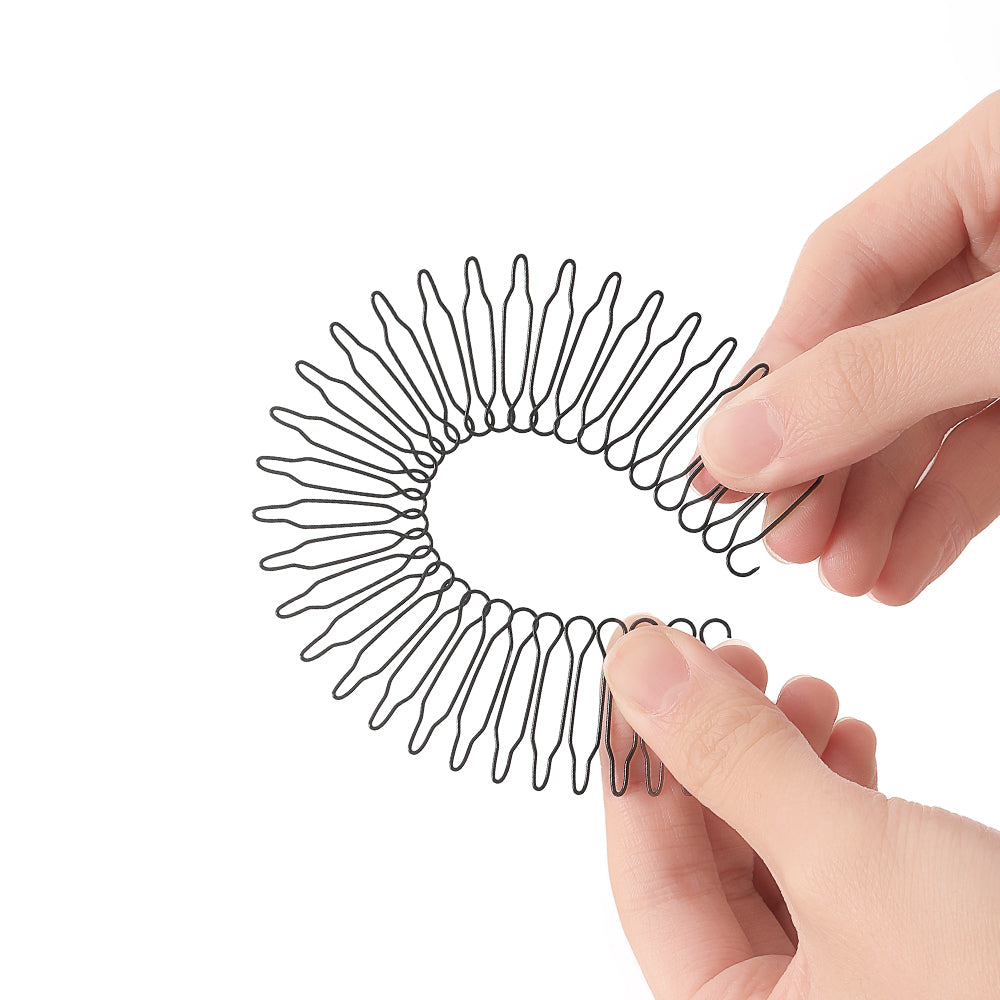 FaSoLa-Black-Flyaway-Hair-Clip-Set---2-Pieces-2