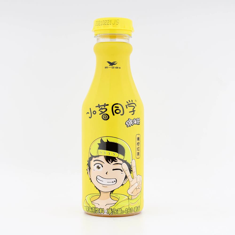 Uni-President-Xiaoming-Tongxue-Cold-Brew-Lime-Black-Tea-480ml-x-15-Bottles---Ready-to-Drink-Bottled-Tea-2