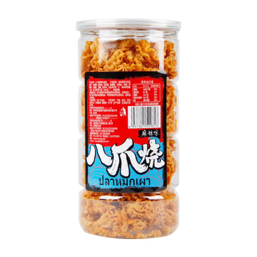 beierxiang-spicy-mala-octopus-shaped-wheat-crisps-200g-2