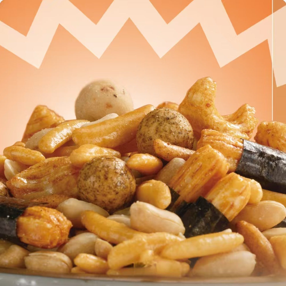 Kameda-Assorted-Rice-Crackers-&-Peanuts-1.2kg-–-Limited-Import---Japanese-Rice-Cracker-Party-Mix-2