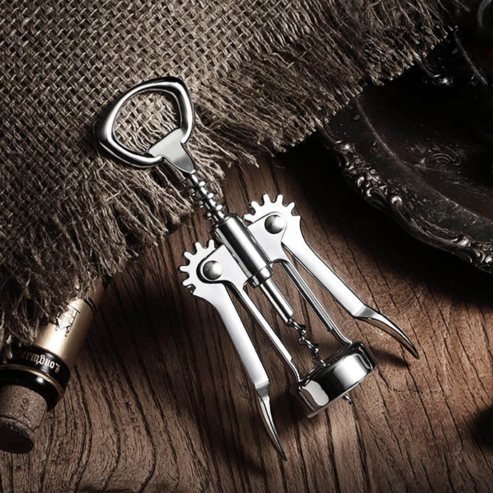 Dụng cụ khui vang đòn bẩy inox 1 chiếc – khui vang dễ dàng