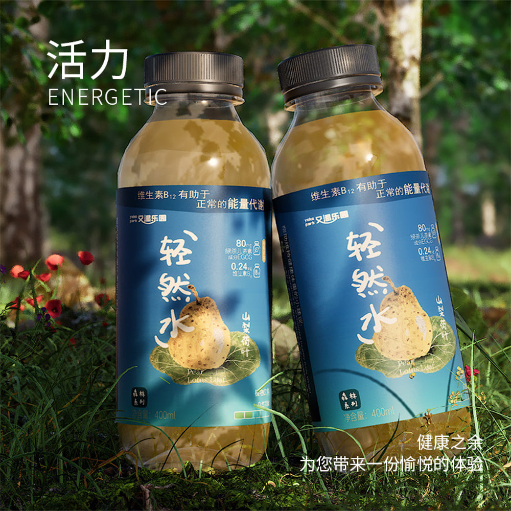 Youke-Paradise-Pear-&-Lotus-Leaf-Herbal-Drink-–-400ml-x-12-Bottles-3