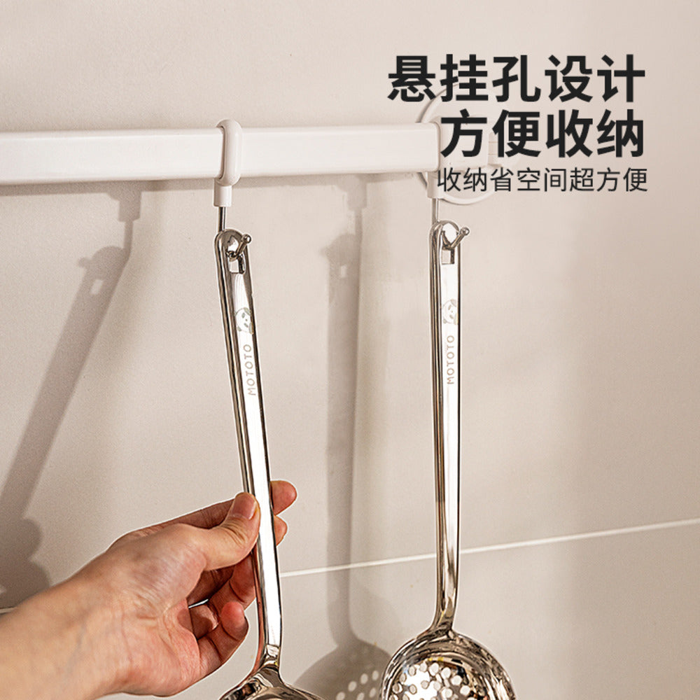 MOTOTO-304-Stainless-Steel-Flat-Bottom-Skimmer-Ladle-–-Heavy-Gauge-Strainer-Spoon-3