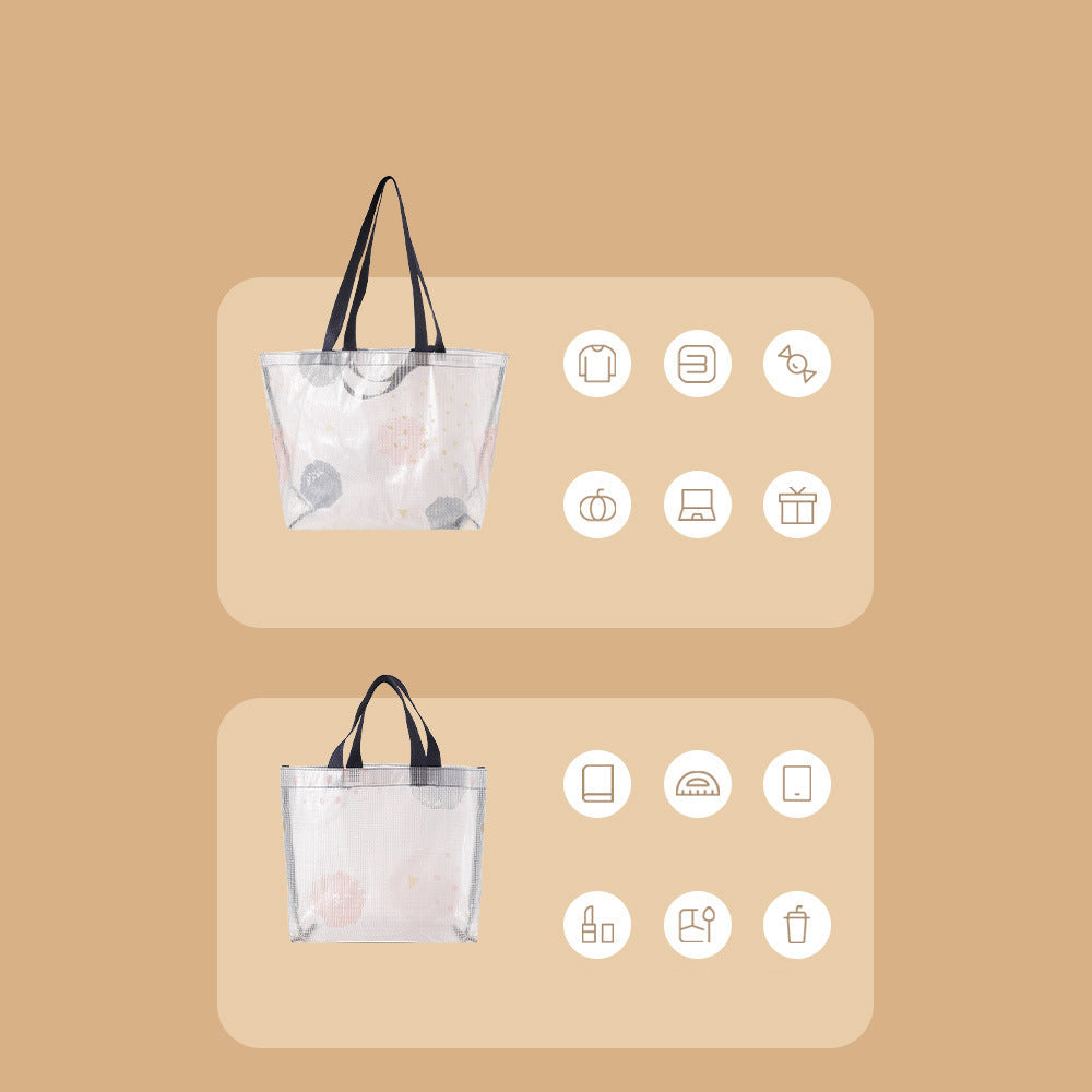 FaSoLa Túi Tote Mini Size S – trong suốt, chống nước tiện lợi
