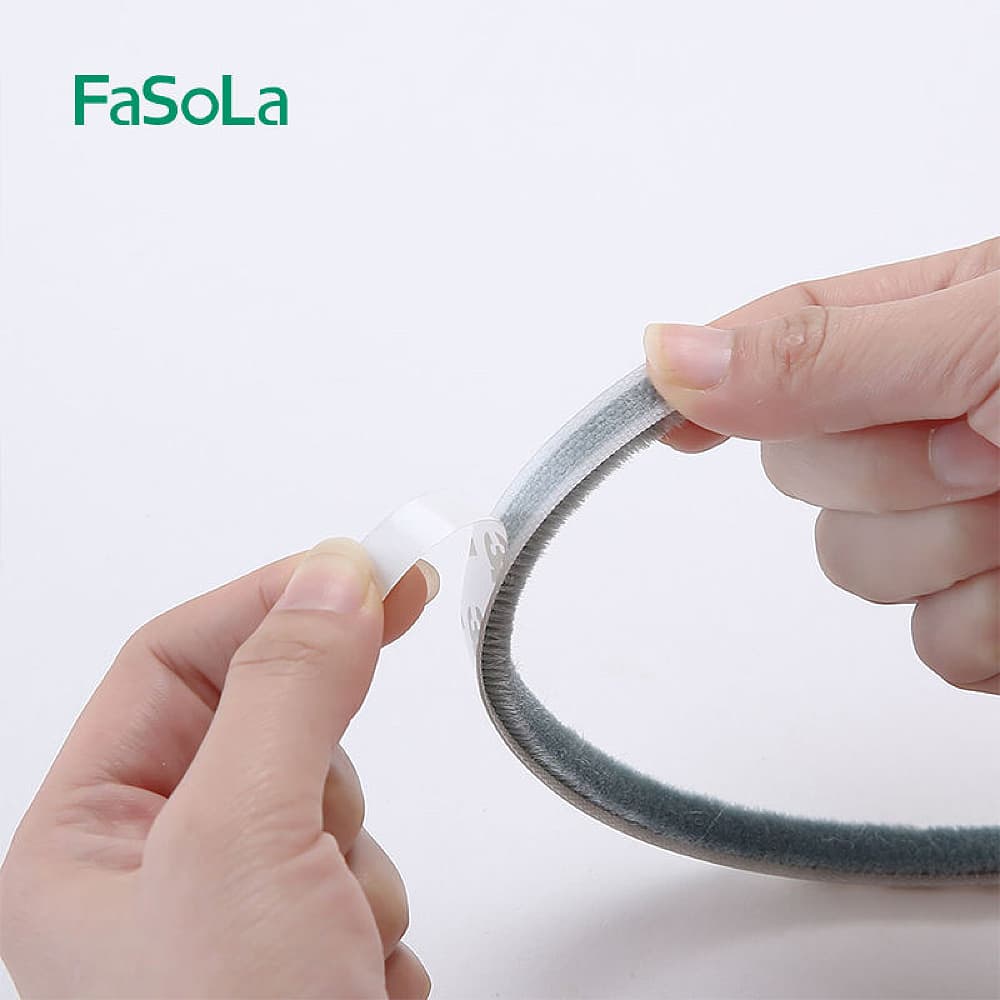 FaSoLa-Door-and-Window-Seal-Strip-S-Size---Gray,-5m-X3-1