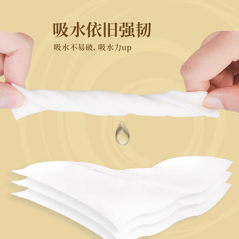 Qingfeng-Gold-Series-Natural-Wood-Pulp-Tissues-3-Ply-130-Sheets-x-6-Packs-x-2-1