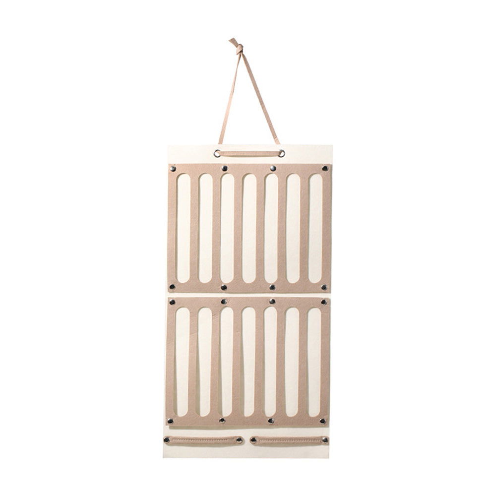 FaSoLa-Hair-Accessories-Hanging-Organizer---Small,-Coffee-Color-1