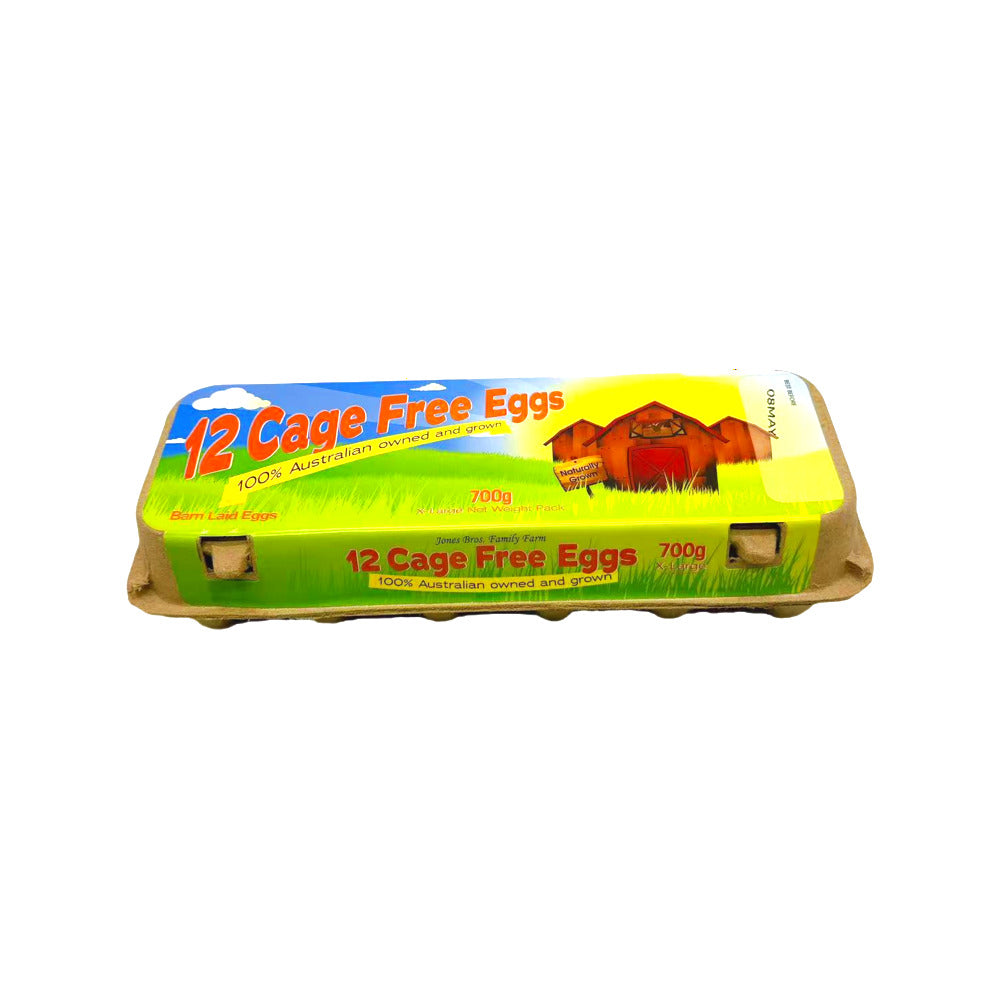 Jones-Bros-Cage-Free-XL-Eggs---12-Pieces,-700g-1