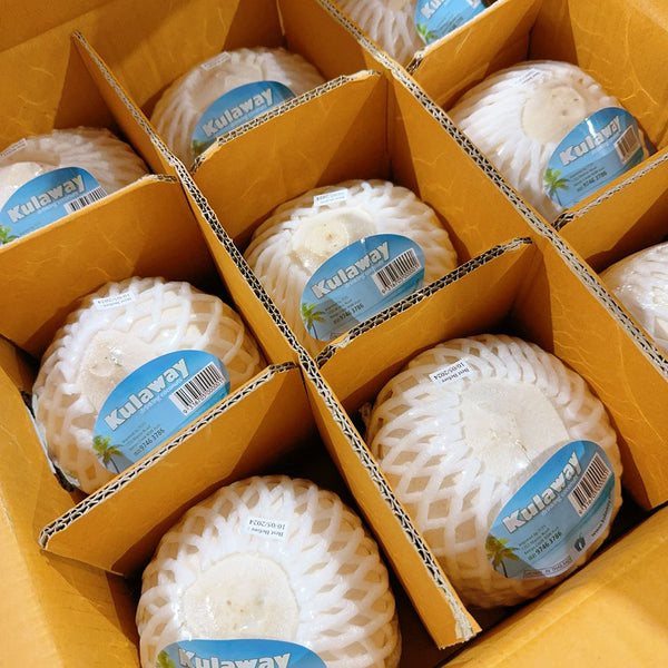 Kulaway Thai Young Coconuts – Full Carton of 9