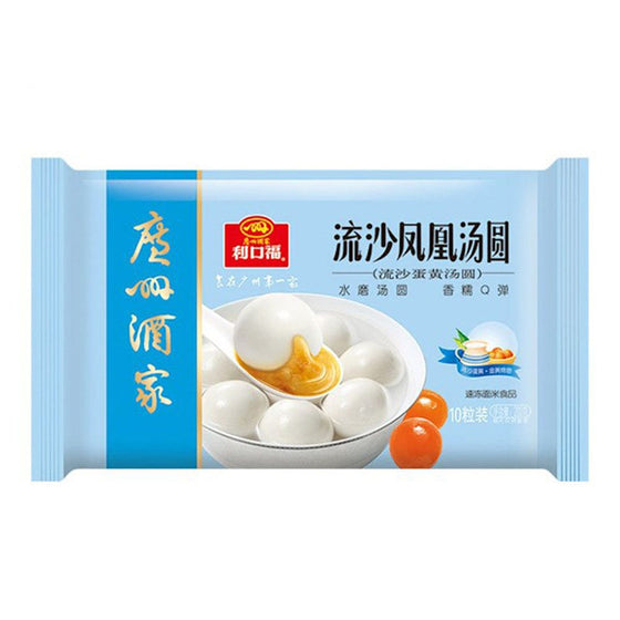 Bánh trôi (Tangyuan) nhân trứng muối Likoufu 200 g – nhân tan chảy, vỏ dẻo dai