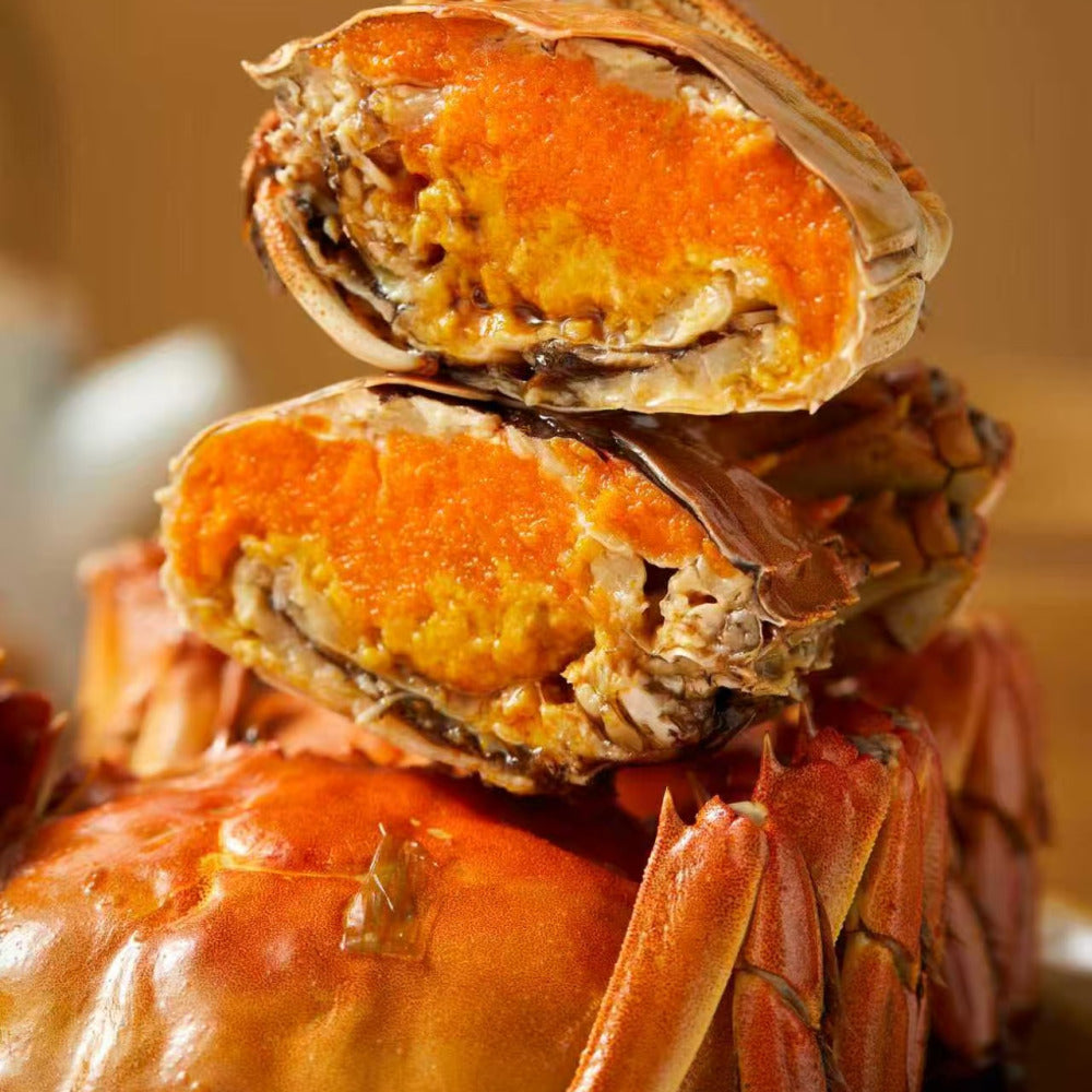 jialisen-frozen-huadiao-drunken-cooked-roe-female-crabs-gift-box-1kg-4-crabs-1