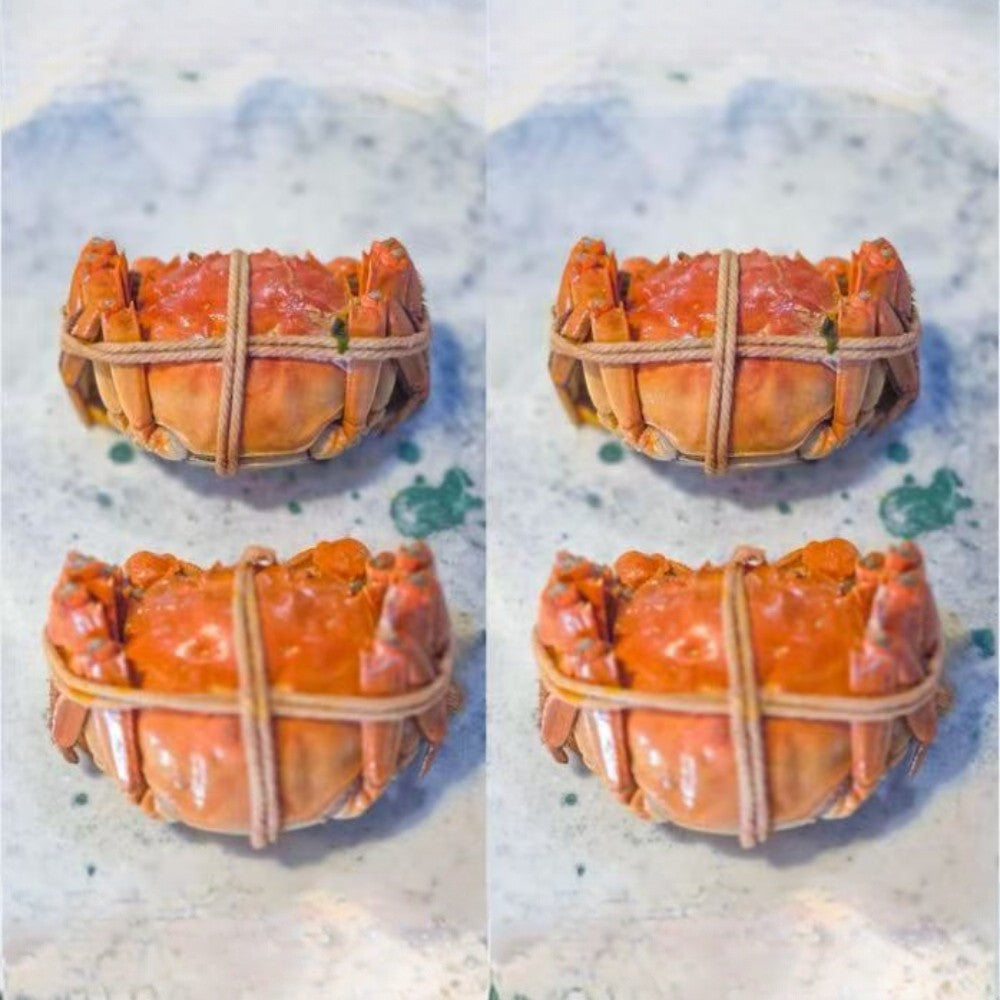jialisen-frozen-huadiao-drunken-cooked-roe-female-crabs-gift-box-1kg-4-crabs-4